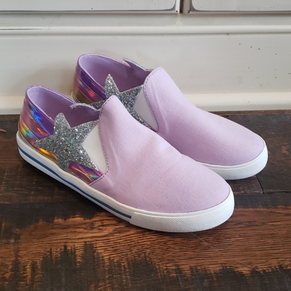 J. Crew Other - J. Crew Girl's shooting star slip on sneaker AA992